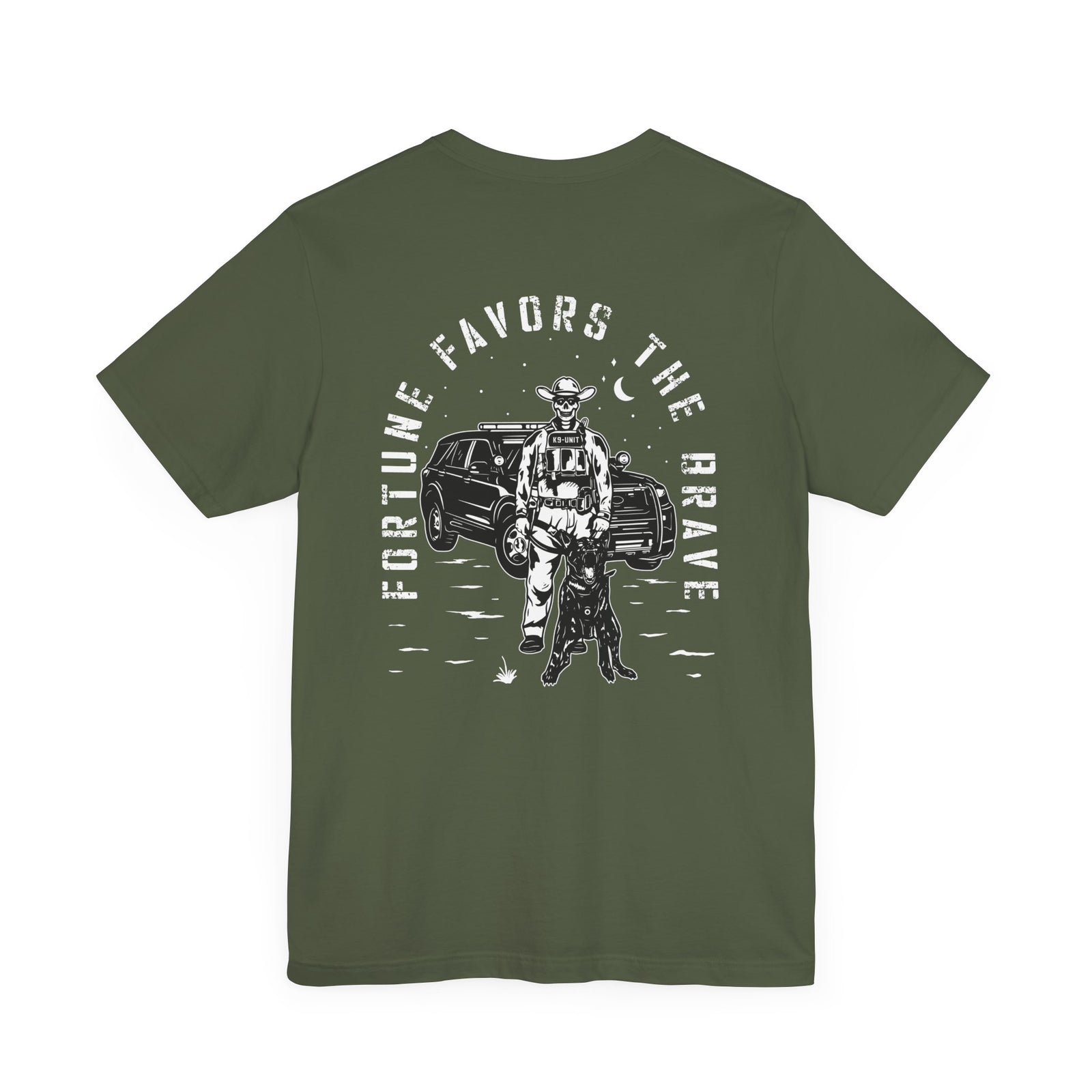 Fortune Favors the Brave Cowboy T-Shirt