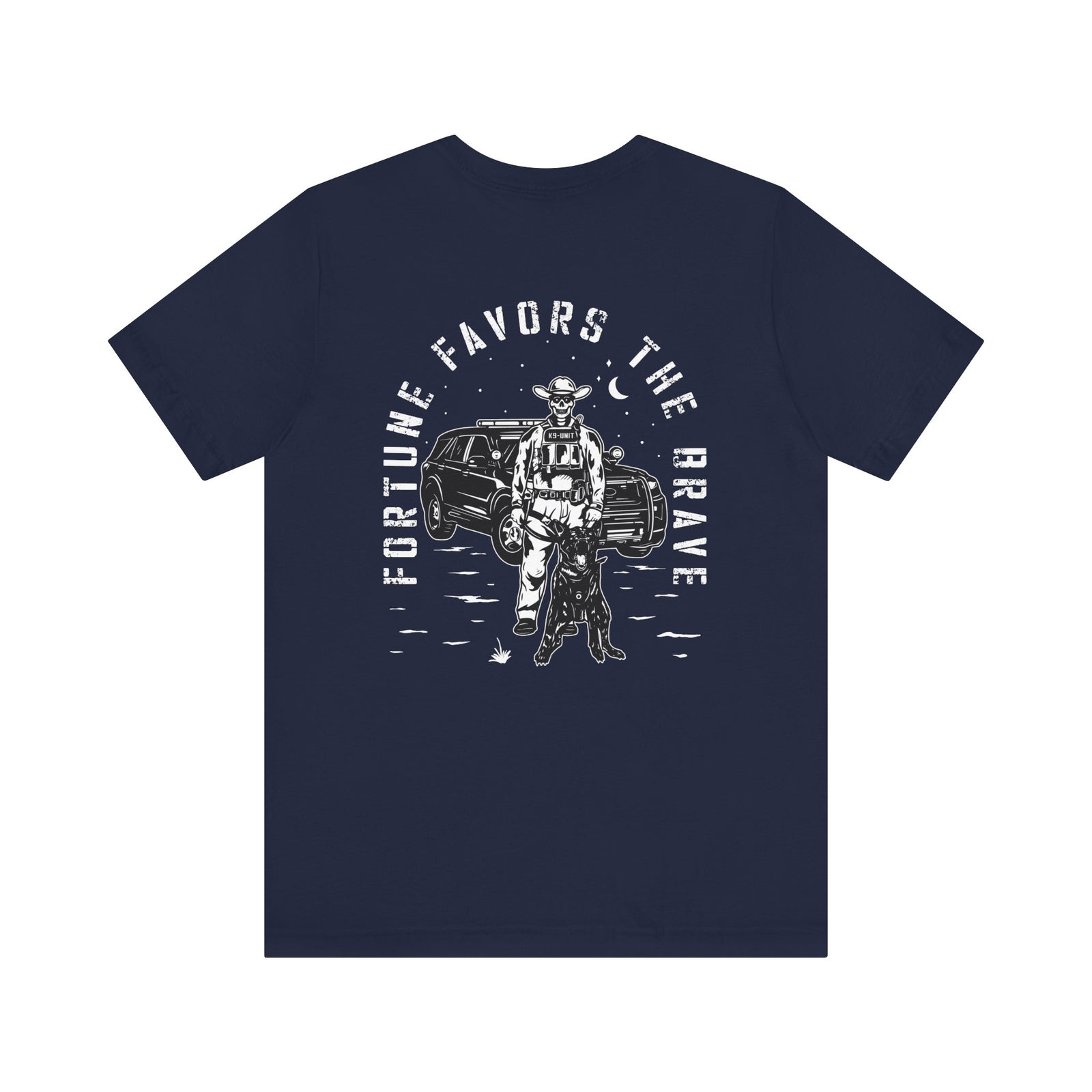 Fortune Favors the Brave Cowboy T-Shirt