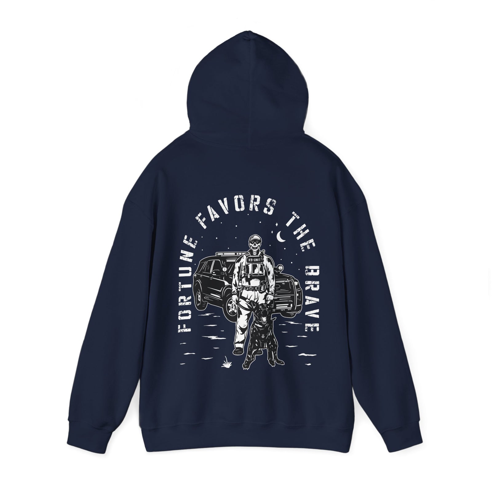 Fortune Favors the Brave Heavy Blend™ Hooded Sweatshirt