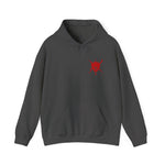 K9 Heart Playing Card Hooded Sweatshirt