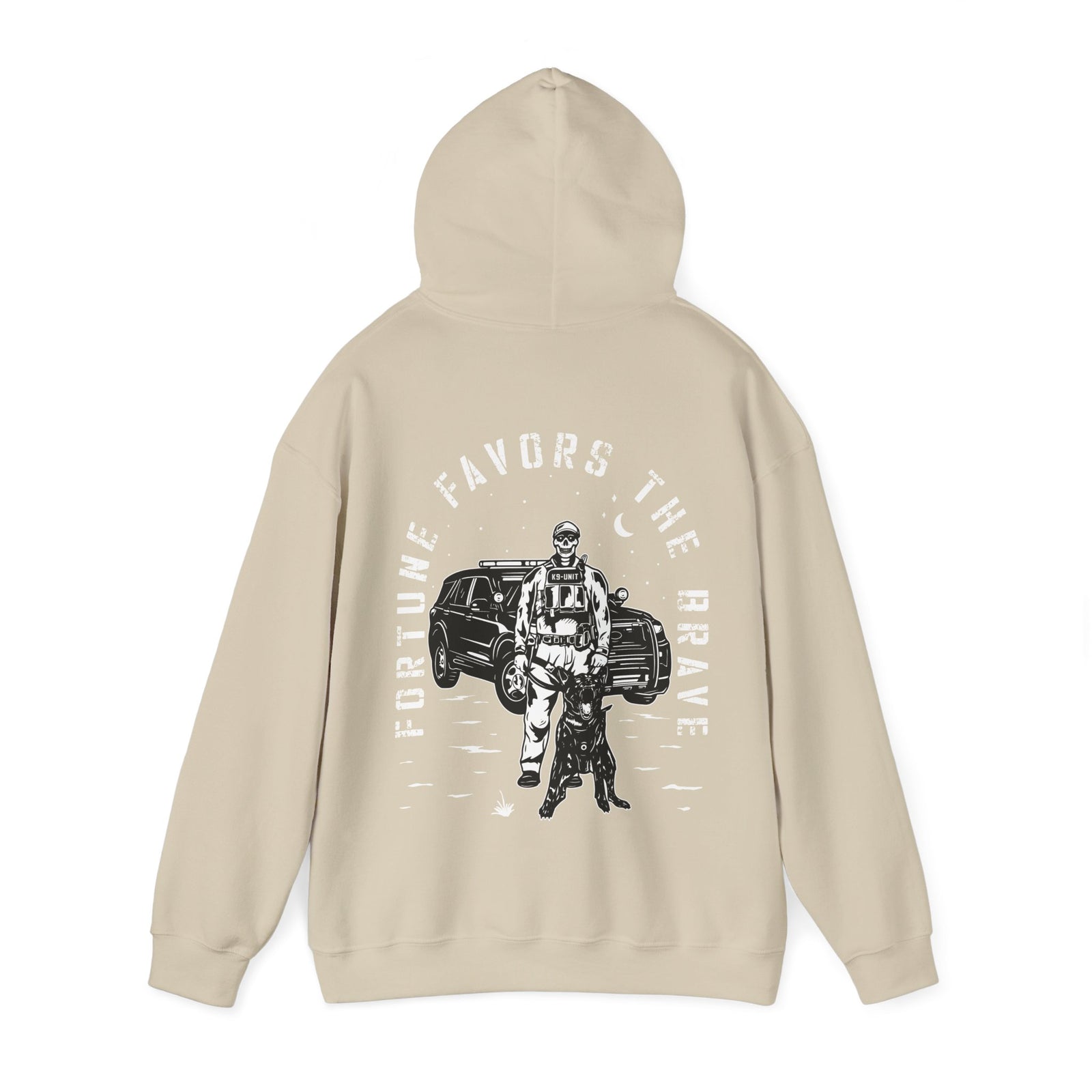 Fortune Favors the Brave Heavy Blend™ Hooded Sweatshirt