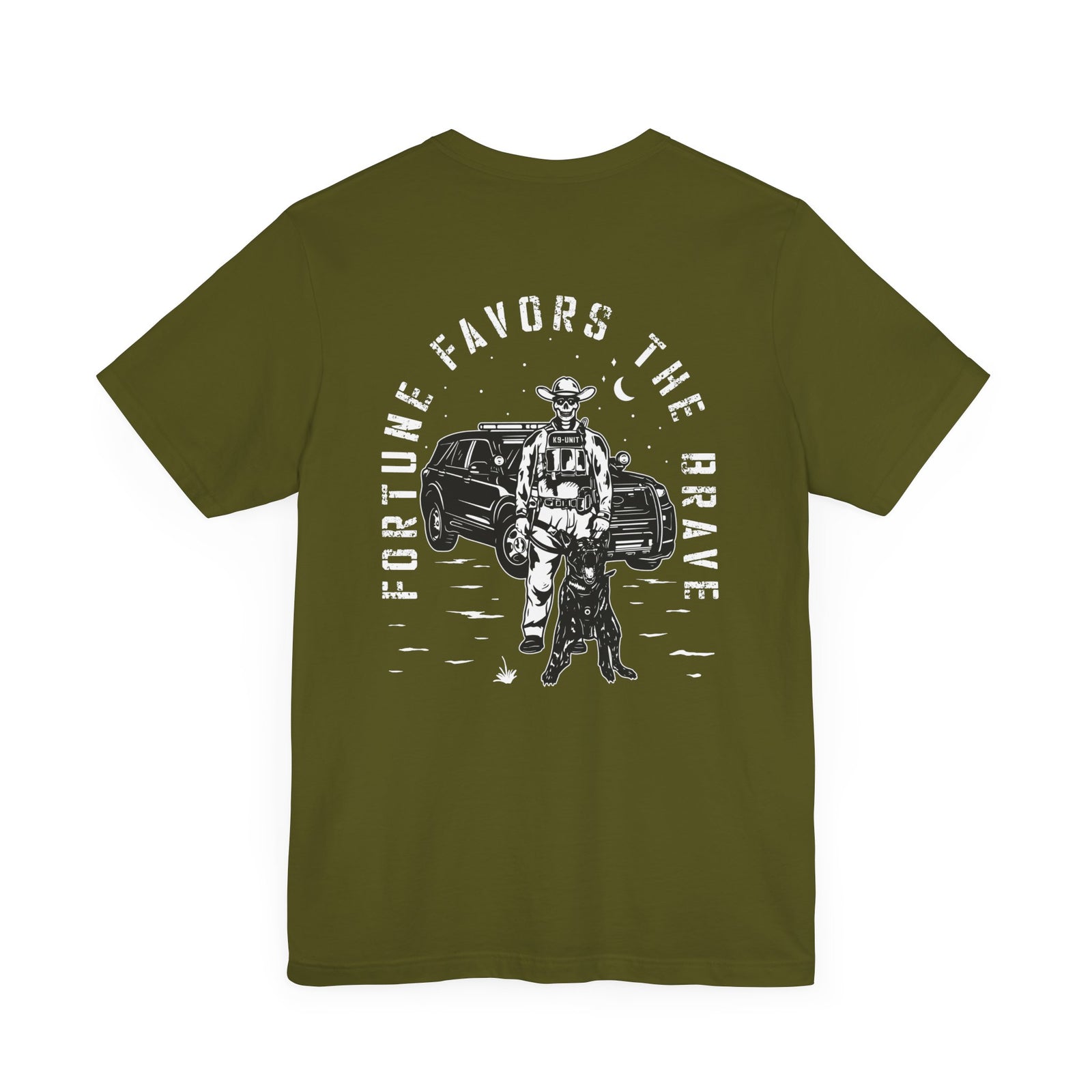 Fortune Favors the Brave Cowboy T-Shirt