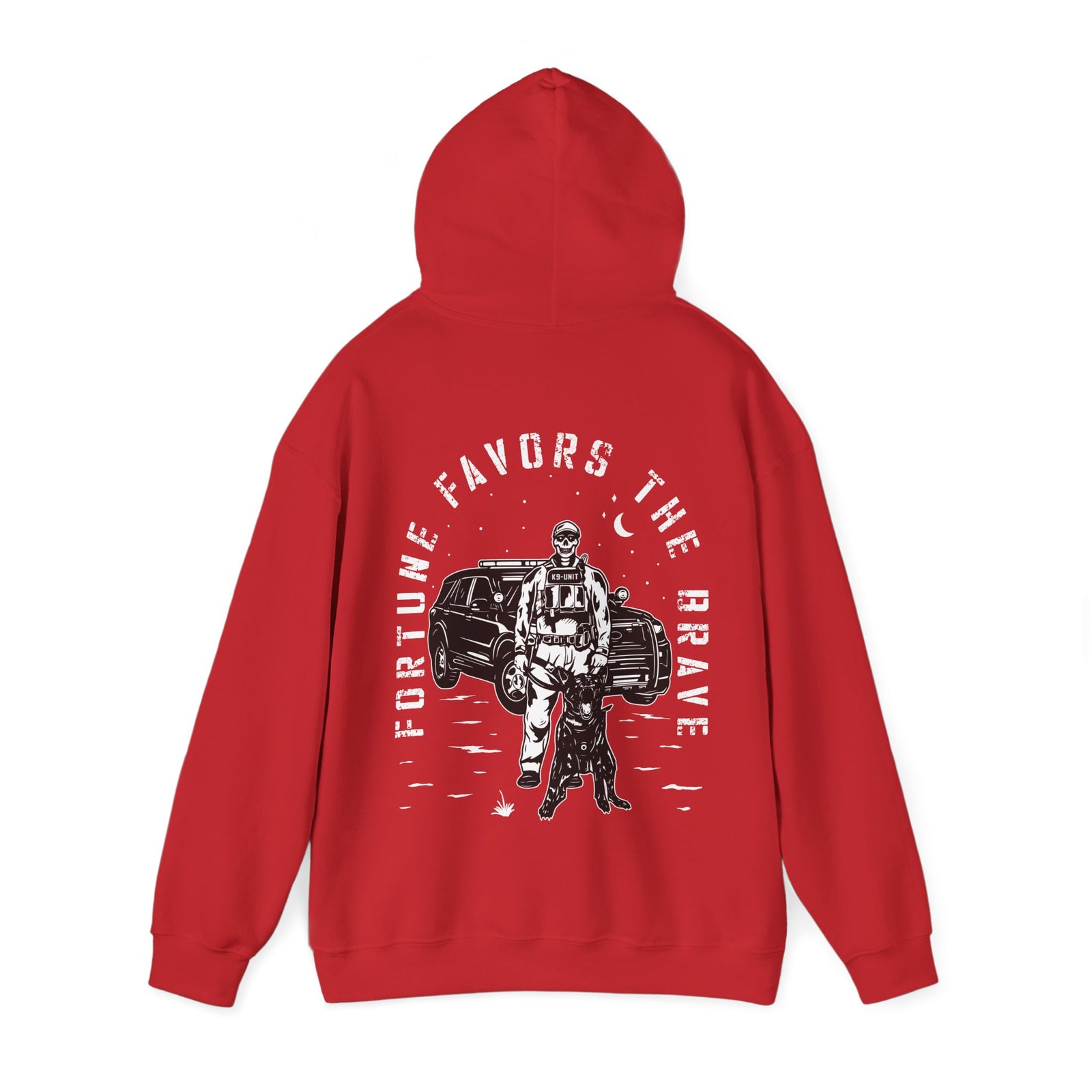 Fortune Favors the Brave Heavy Blend™ Hooded Sweatshirt
