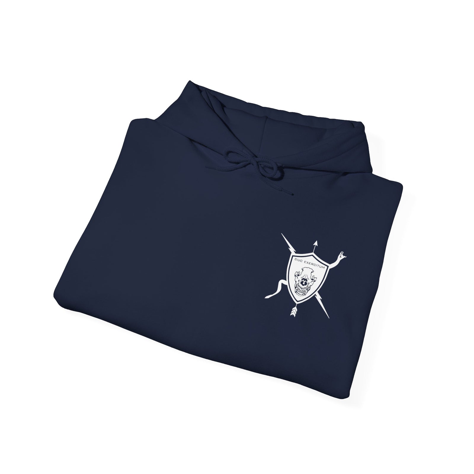 Fortune Favors the Brave Cowboy Heavy Blend™ Hooded Sweatshirt