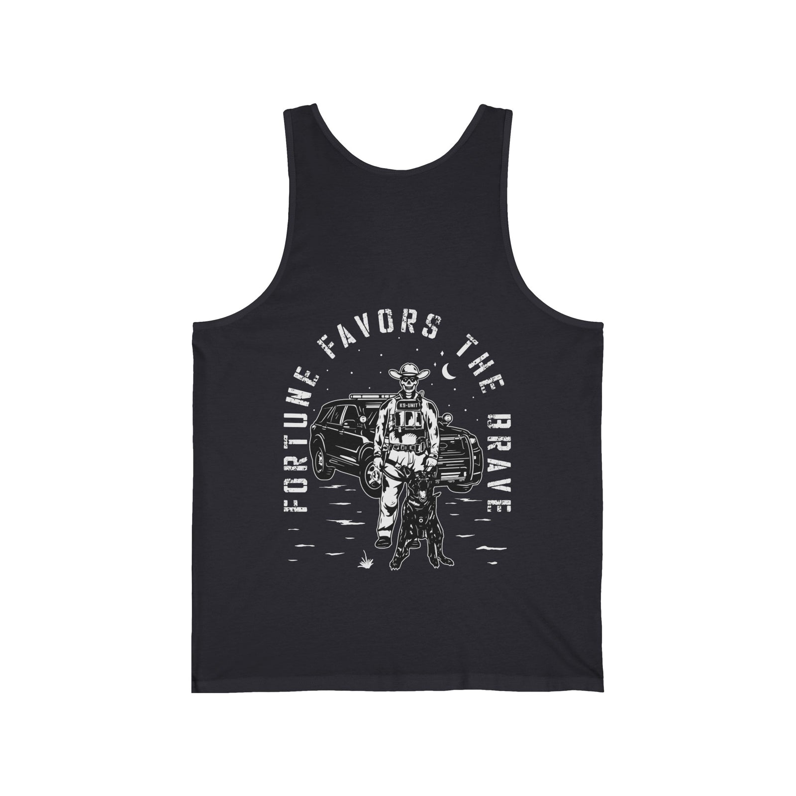 Fortune Favors the Brave Cowboy Jersey Tank