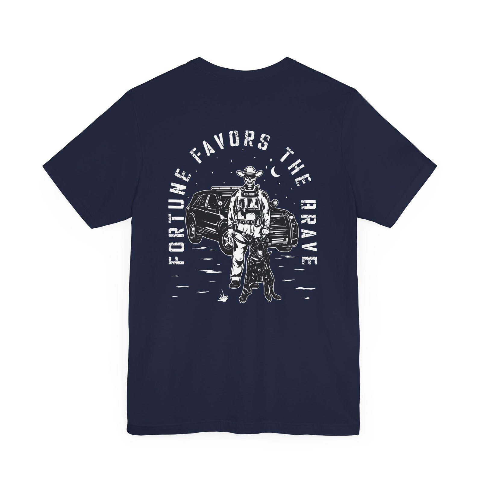 Fortune Favors the Brave Cowboy T-Shirt
