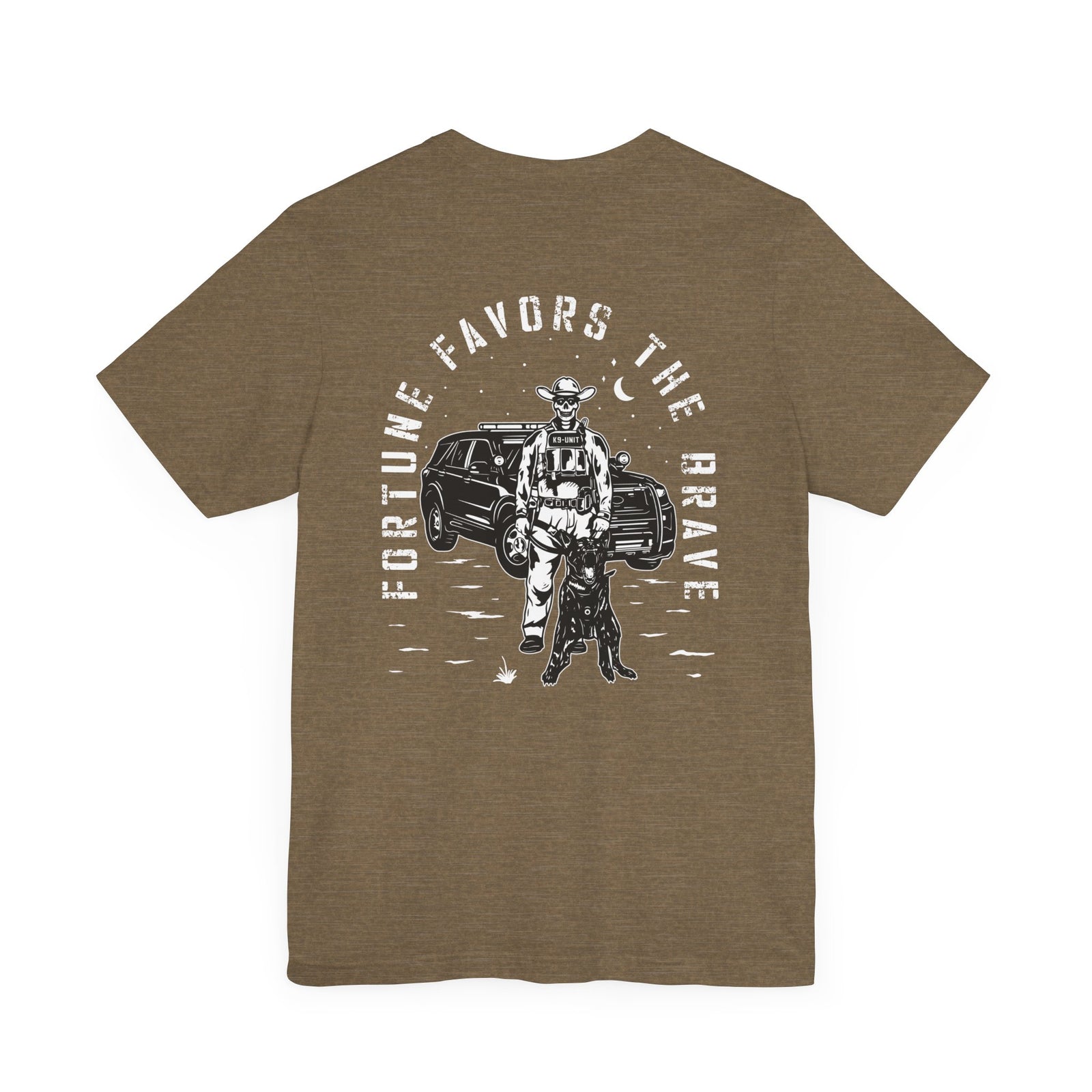 Fortune Favors the Brave Cowboy T-Shirt