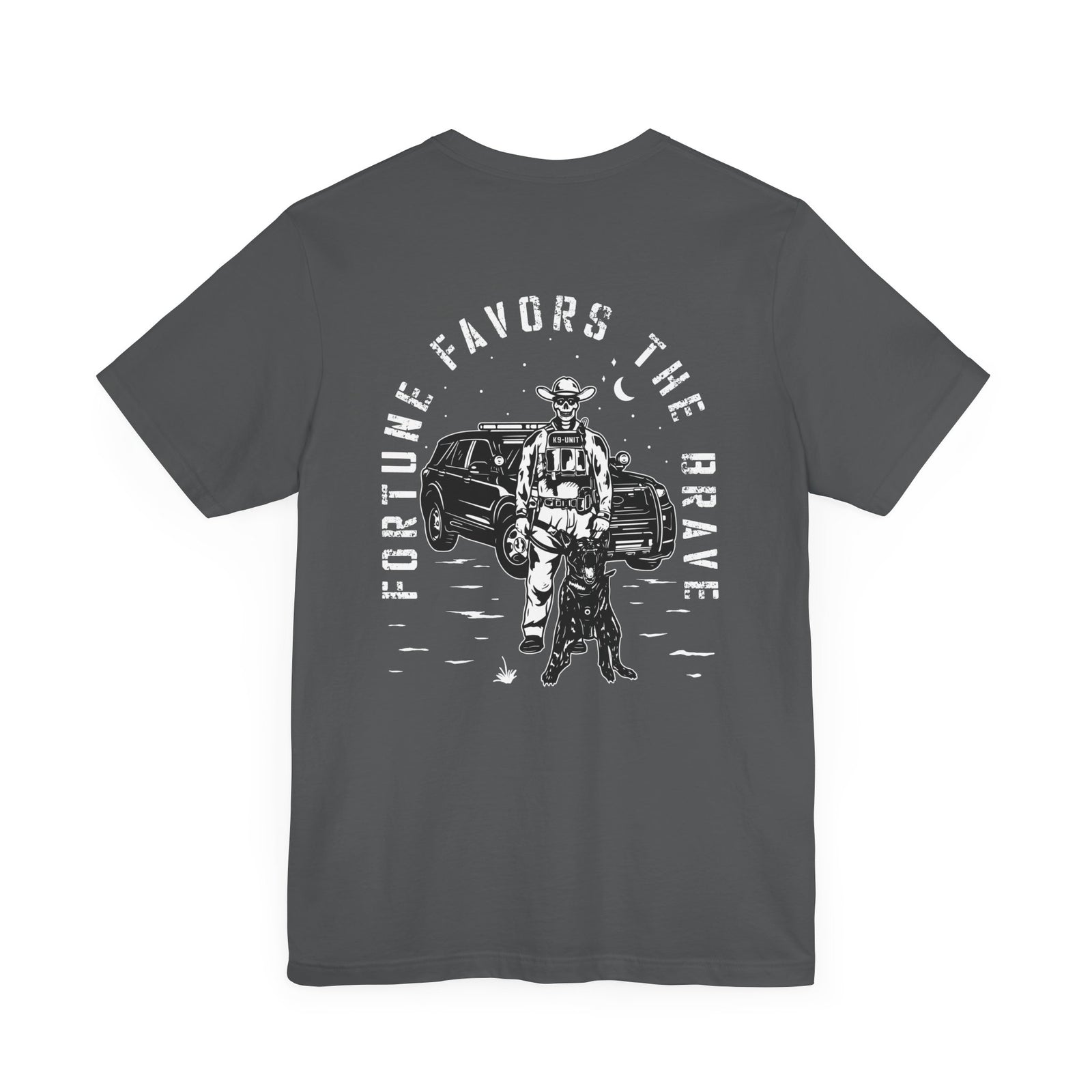 Fortune Favors the Brave Cowboy T-Shirt
