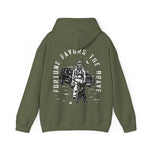 Fortune Favors the Brave Heavy Blend™ Hooded Sweatshirt