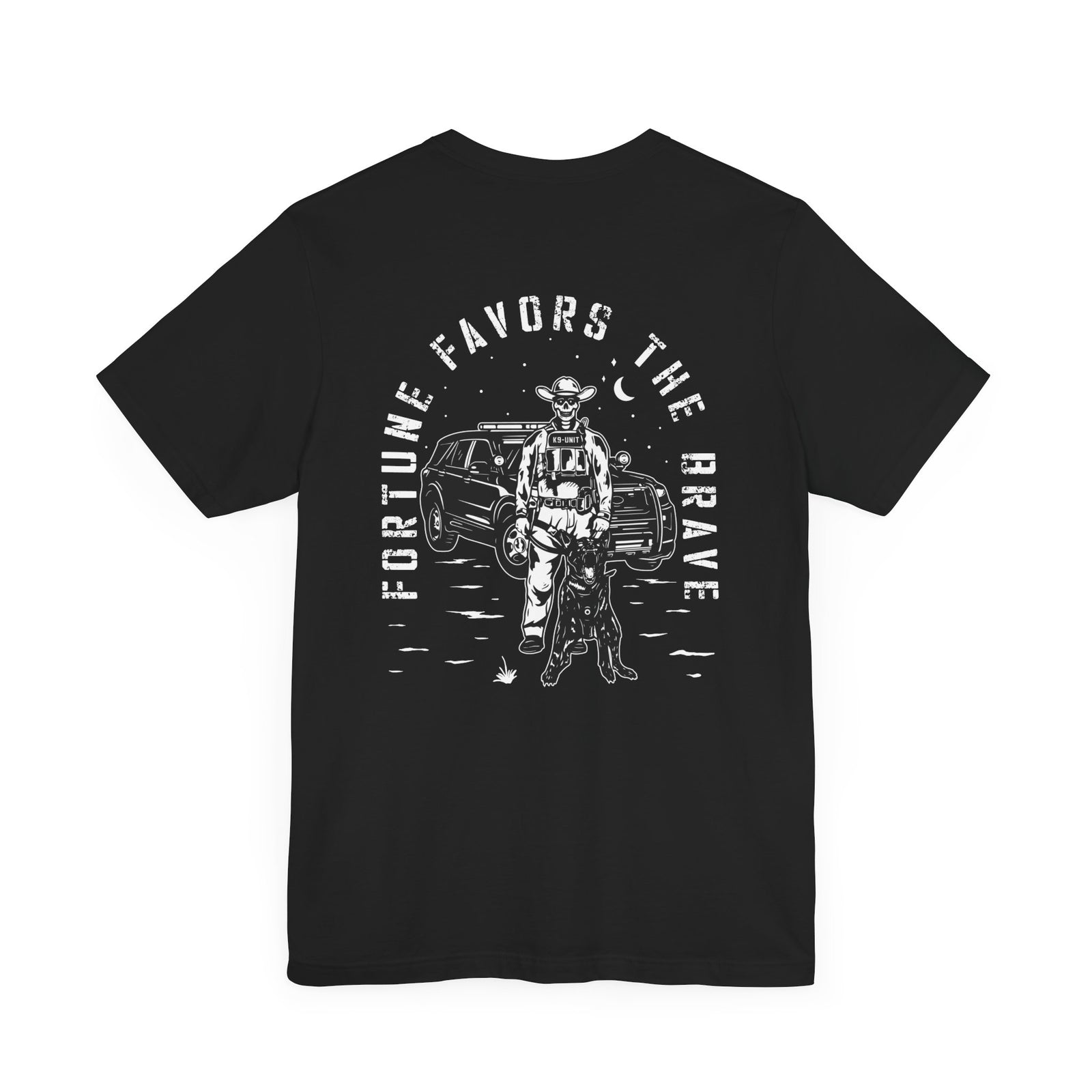 Fortune Favors the Brave Cowboy T-Shirt