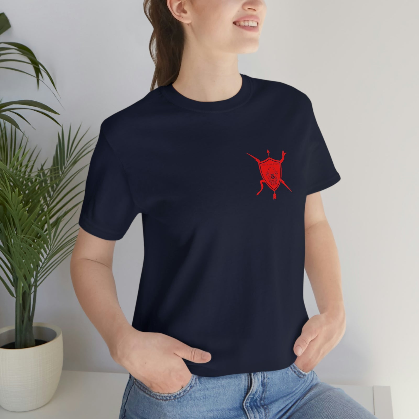 K9 Heart Playing Card T-Shirt