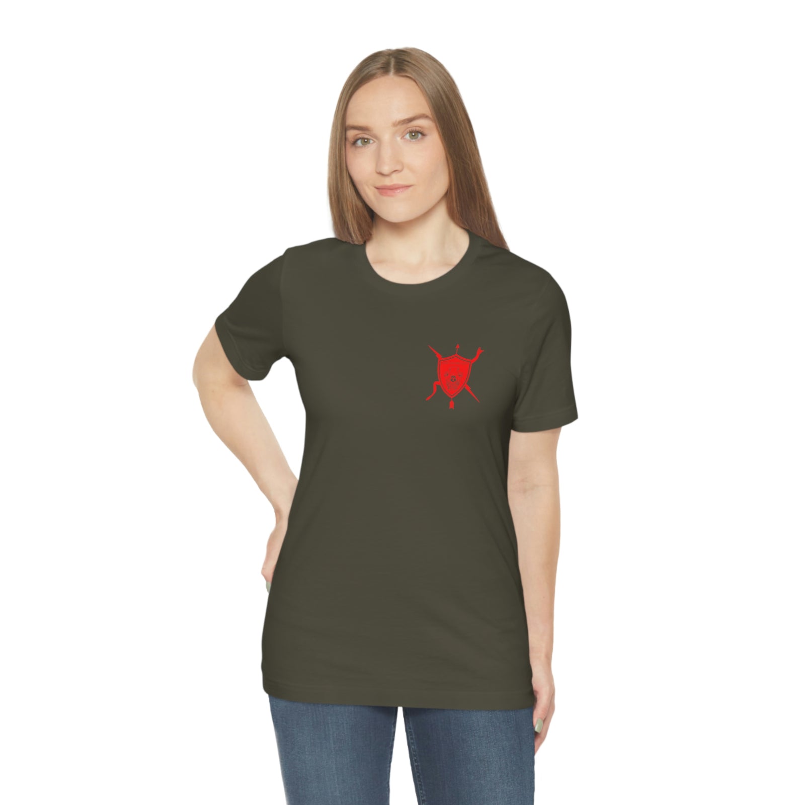 K9 Heart Playing Card T-Shirt