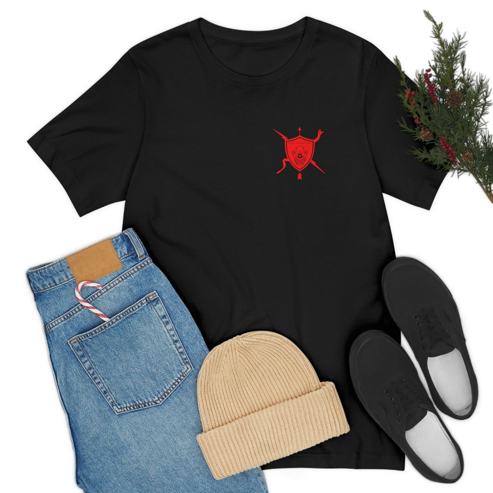 K9 Heart Playing Card T-Shirt