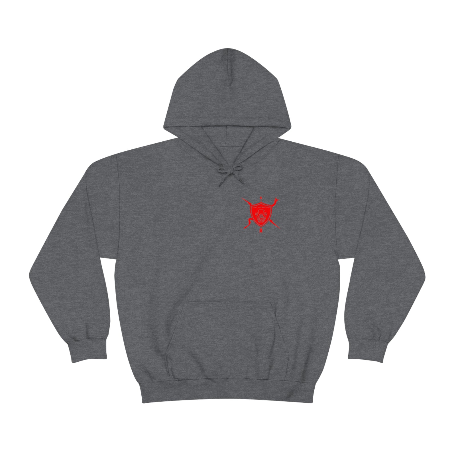 K9 Spade Playing Card Hooded Sweatshirt