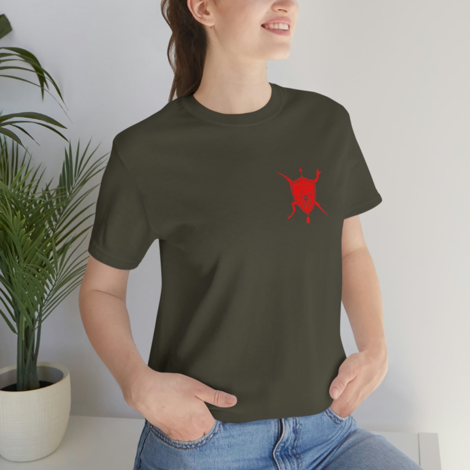 K9 Heart Playing Card T-Shirt