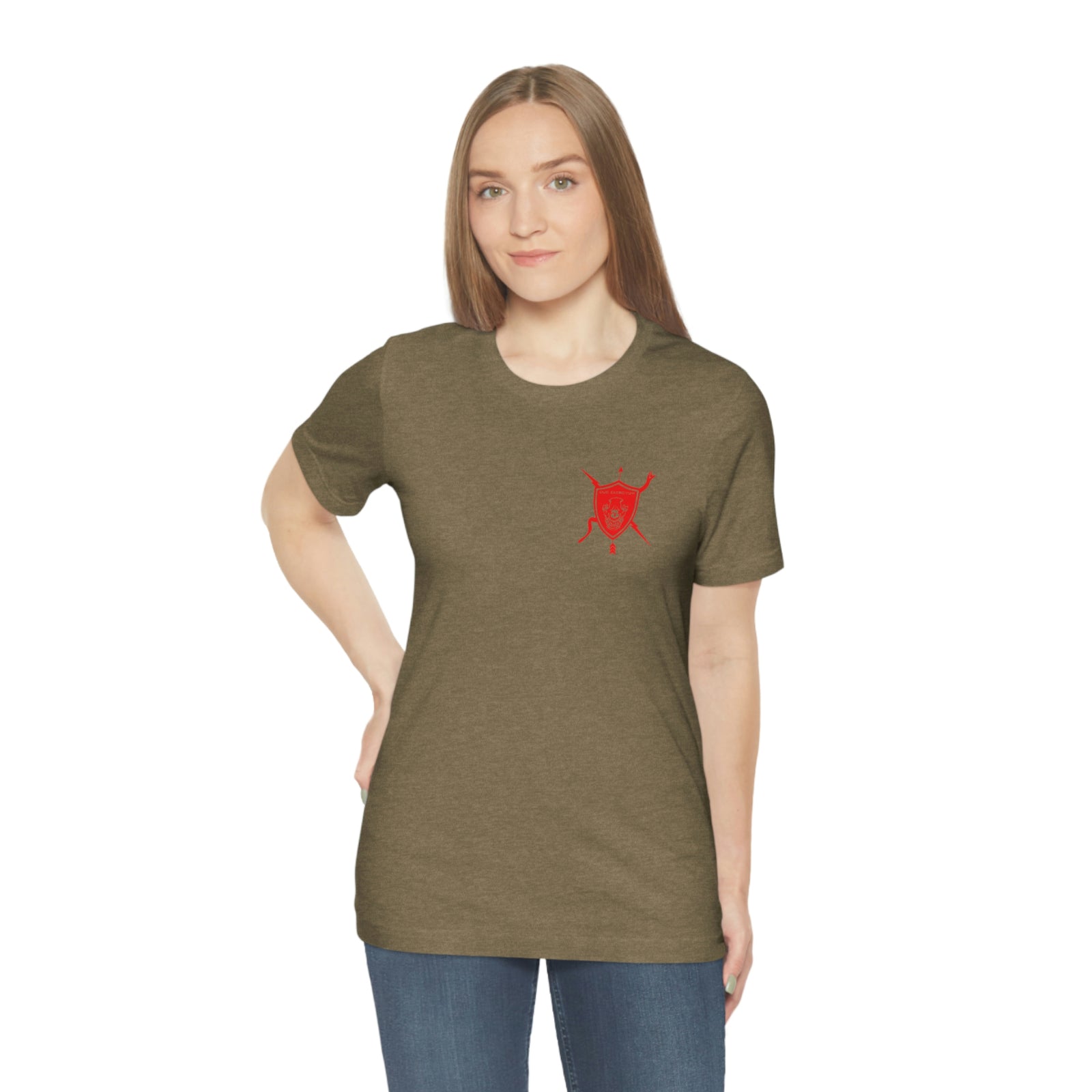 K9 Heart Playing Card T-Shirt