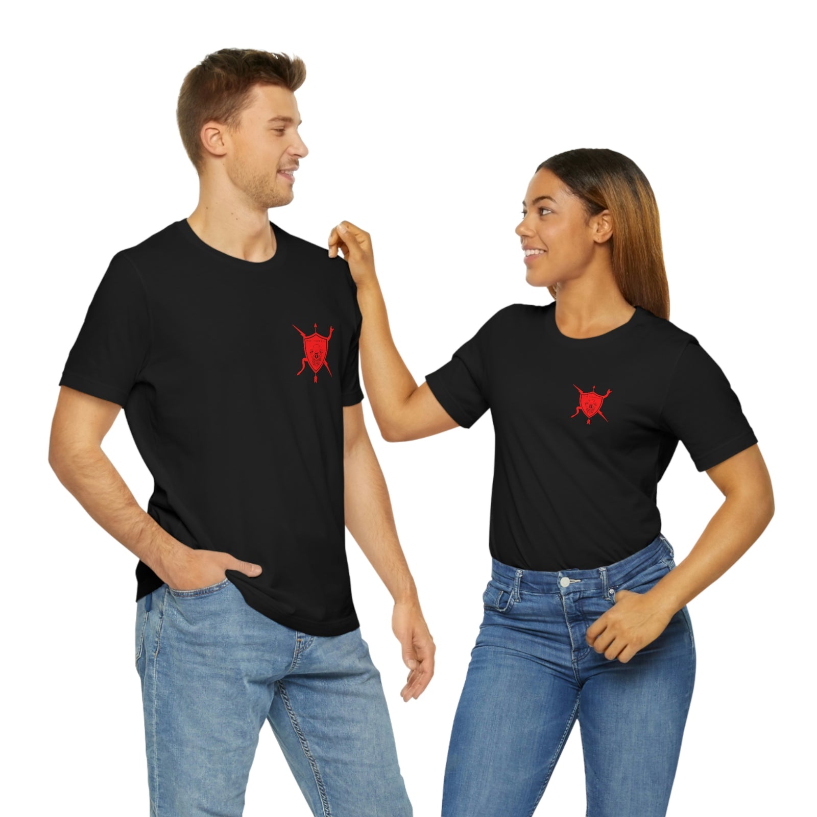K9 Heart Playing Card T-Shirt