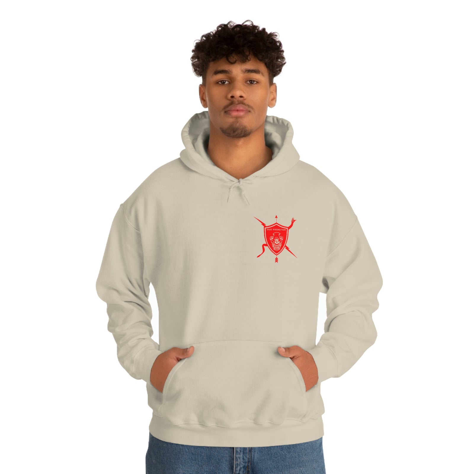 K9 Spade Playing Card Hooded Sweatshirt