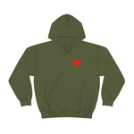 K9 Spade Playing Card Hooded Sweatshirt