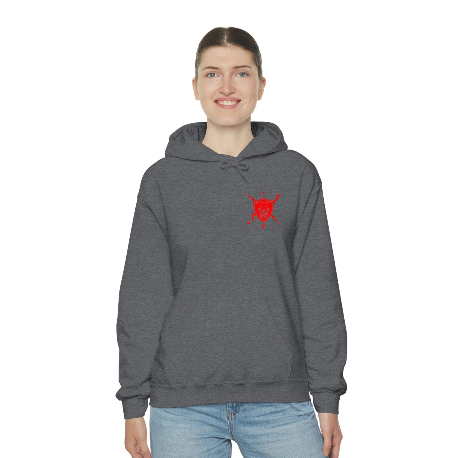 K9 Spade Playing Card Hooded Sweatshirt