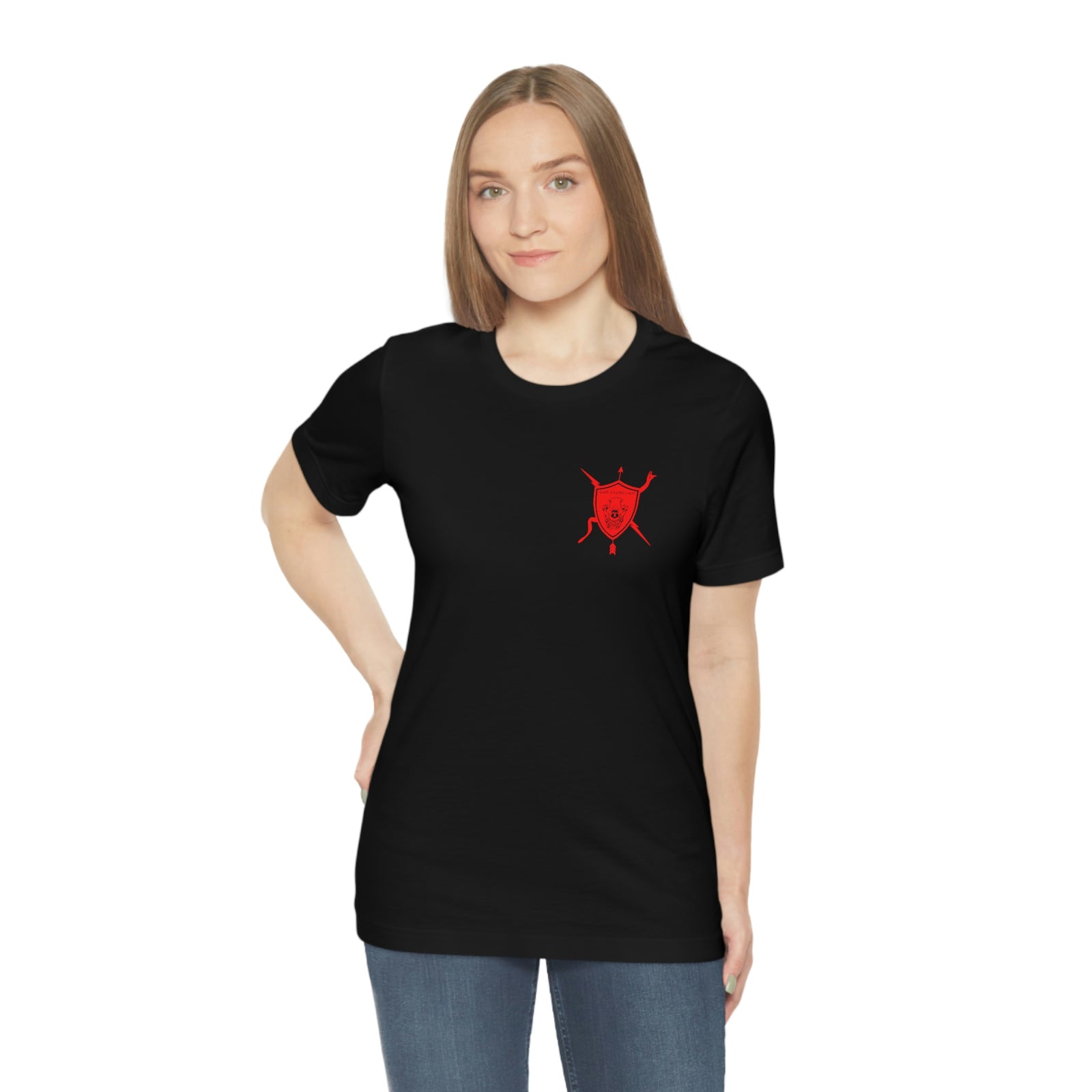 K9 Heart Playing Card T-Shirt