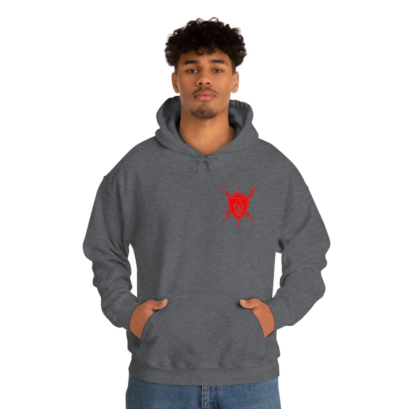 K9 Spade Playing Card Hooded Sweatshirt