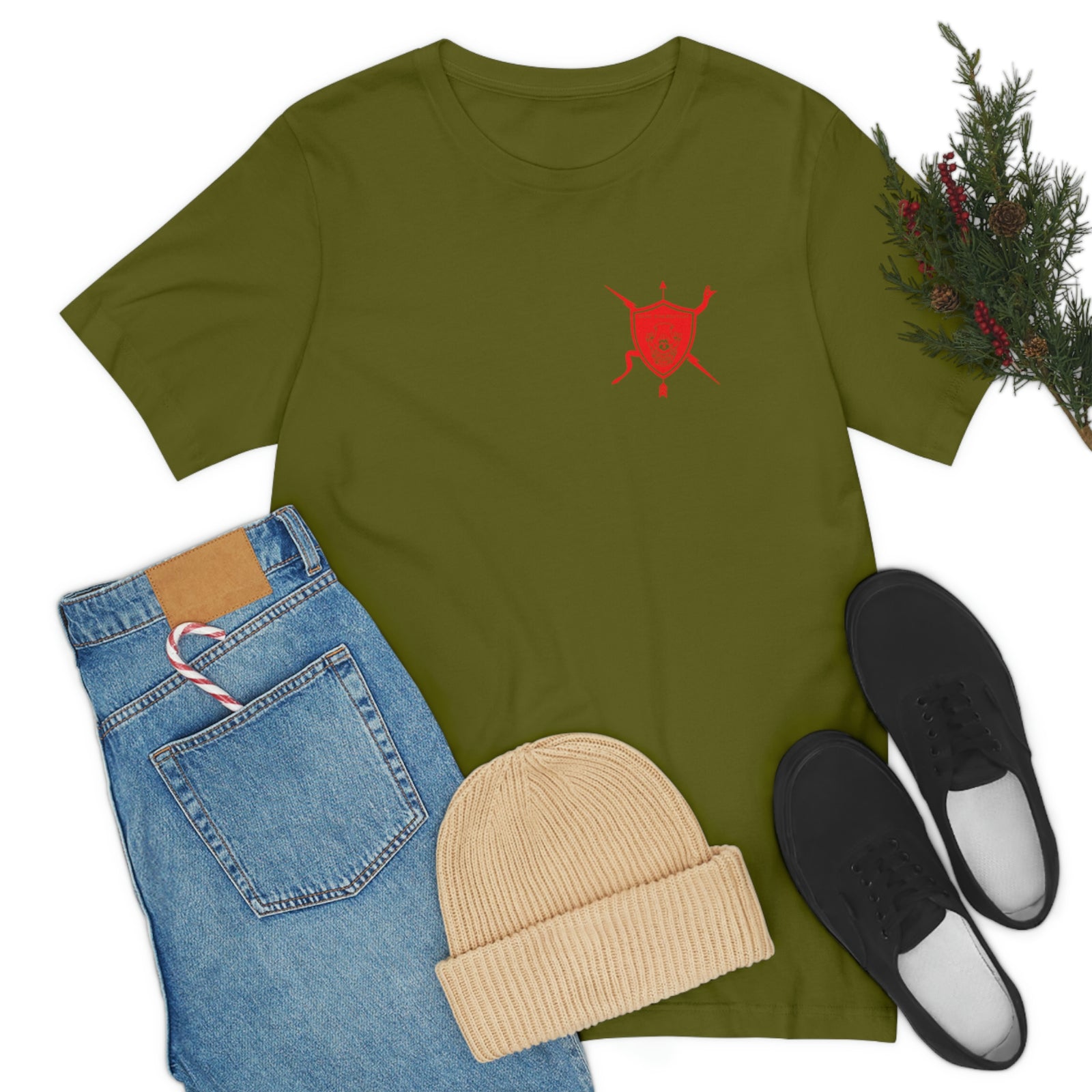 K9 Spade Playing Card T-Shirt
