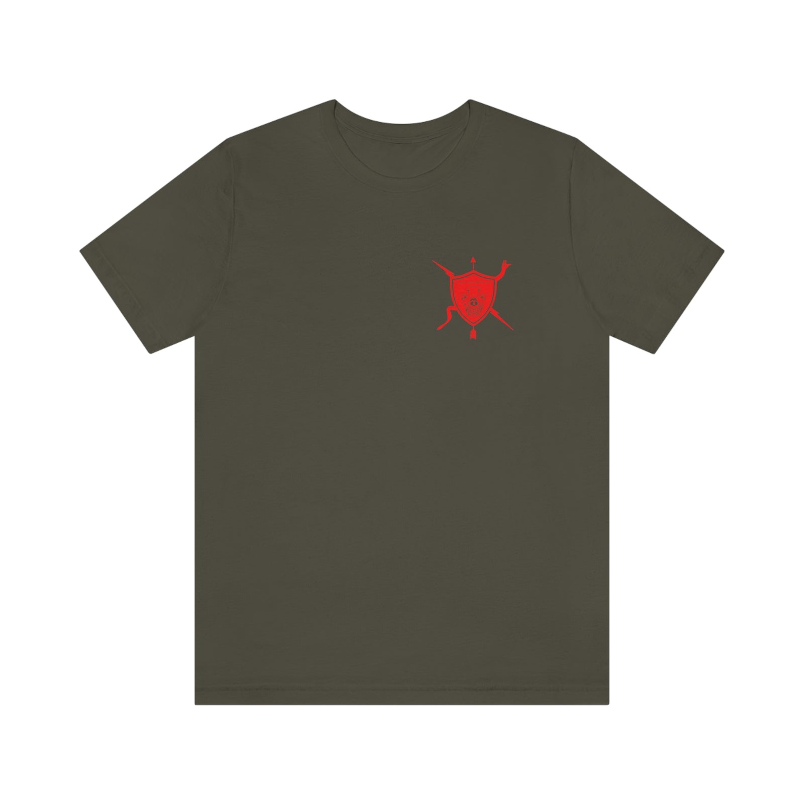 K9 Heart Playing Card T-Shirt