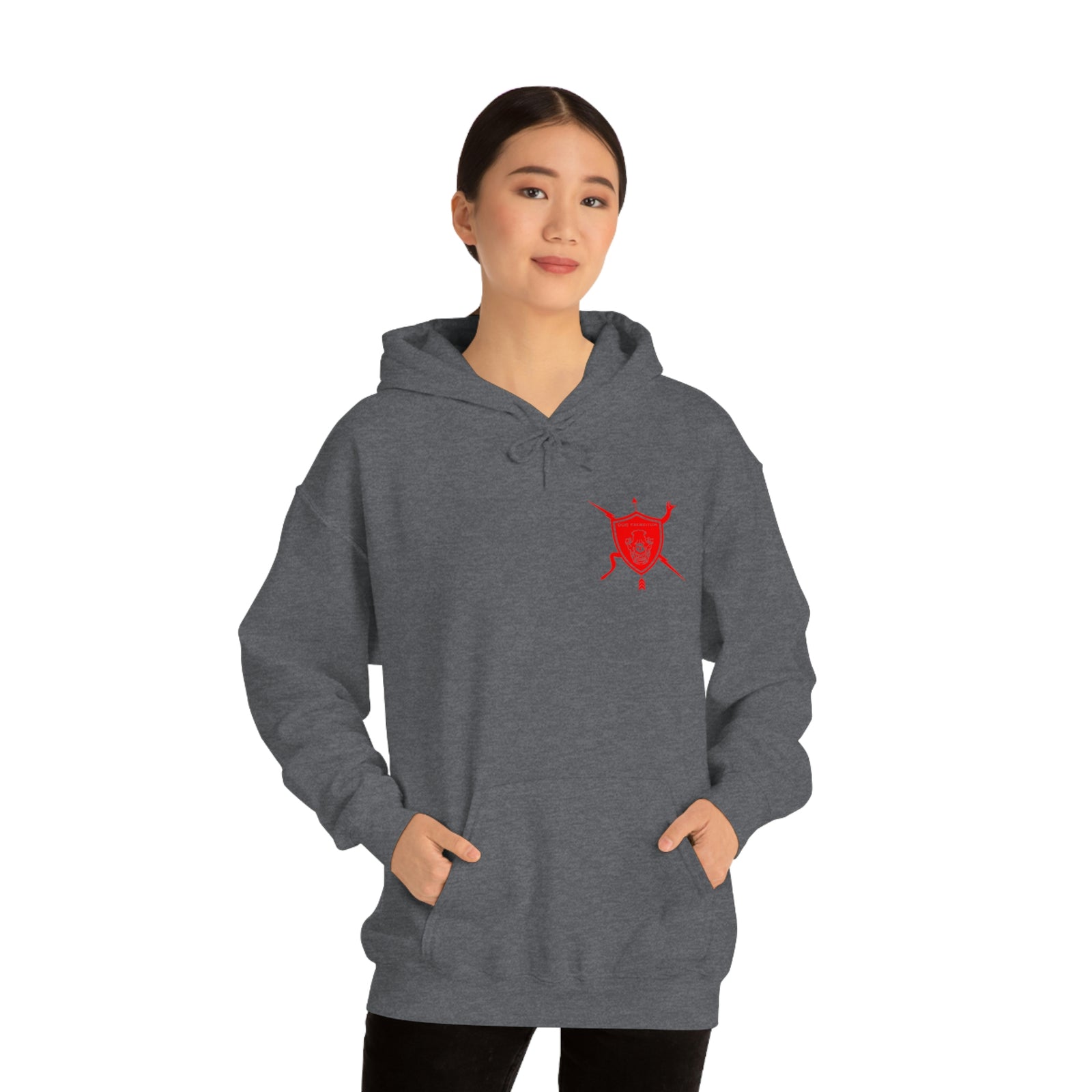 K9 Spade Playing Card Hooded Sweatshirt