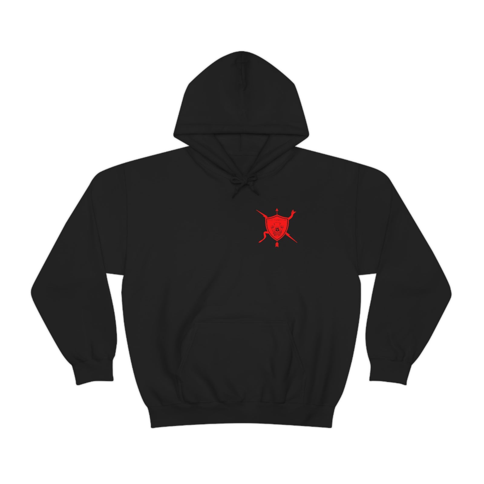 K9 Spade Playing Card Hooded Sweatshirt