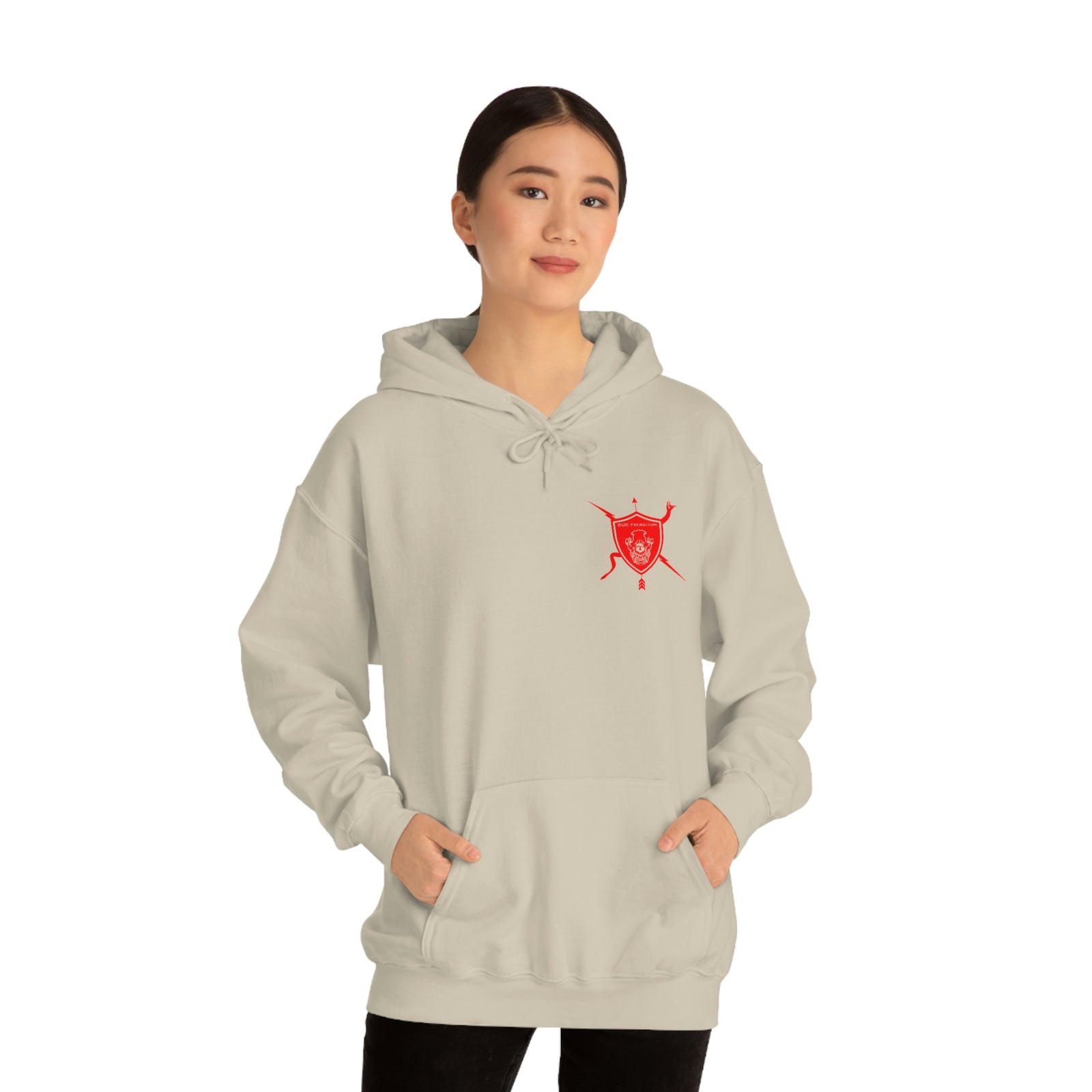 K9 Spade Playing Card Hooded Sweatshirt