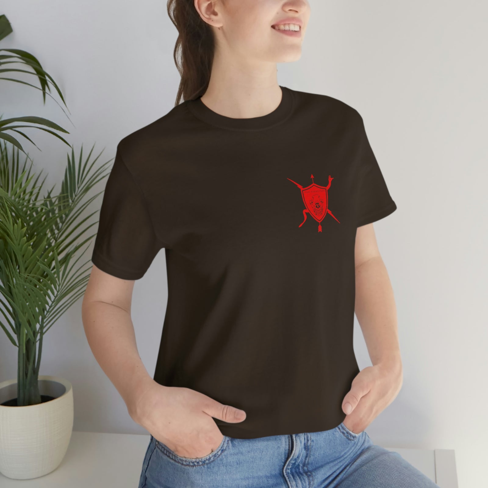 K9 Heart Playing Card T-Shirt