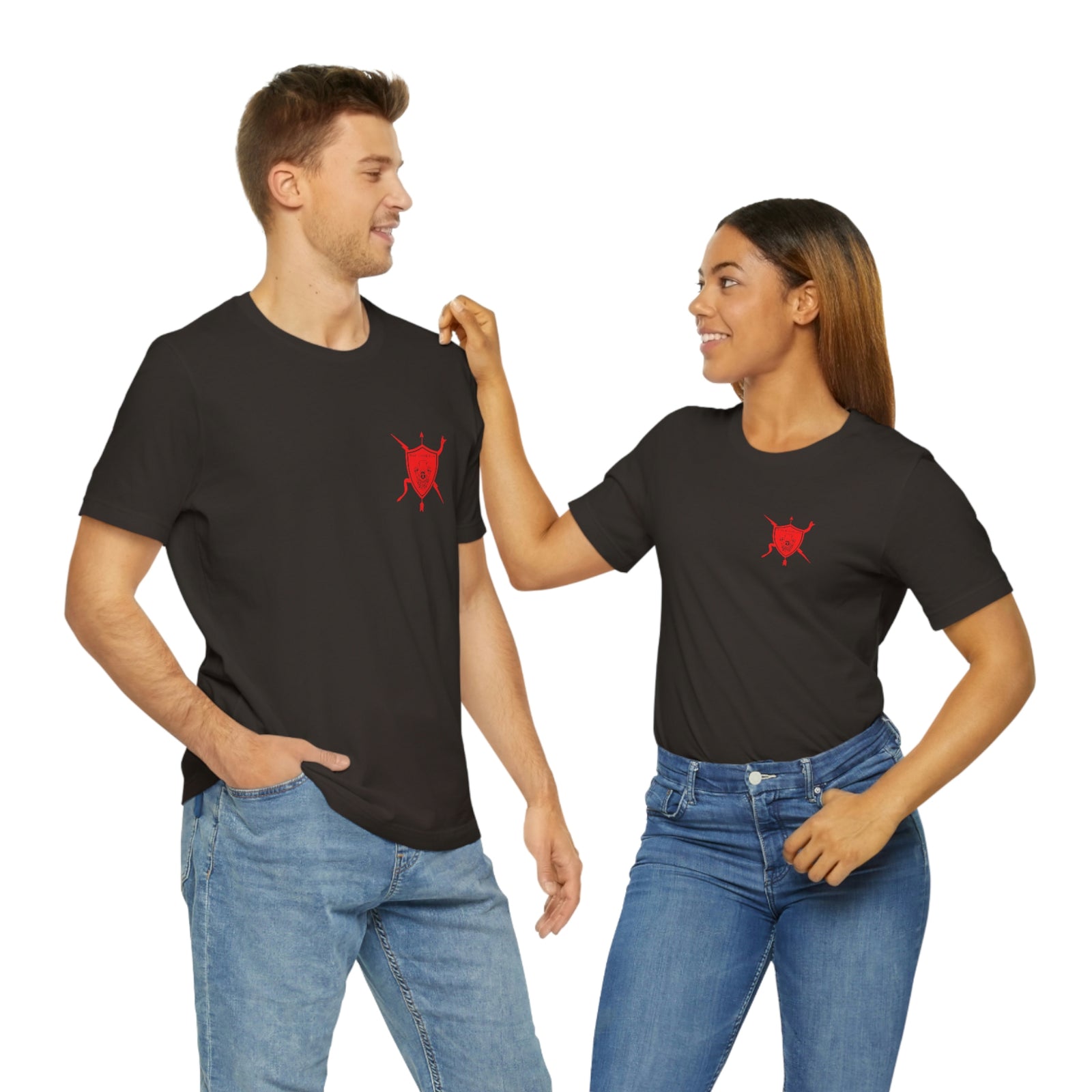 K9 Heart Playing Card T-Shirt