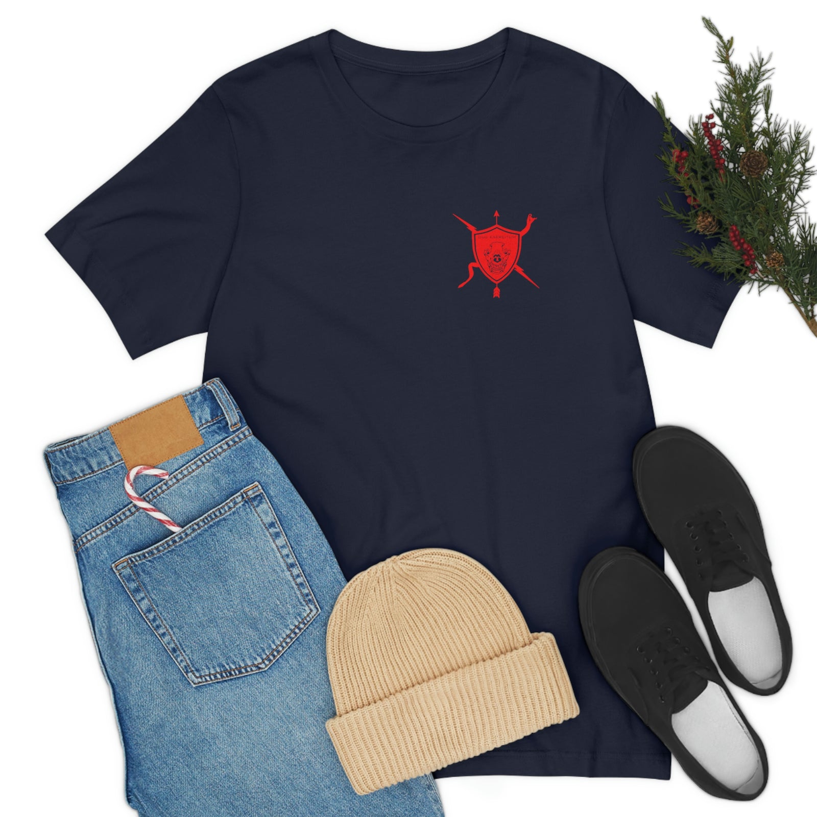 K9 Heart Playing Card T-Shirt
