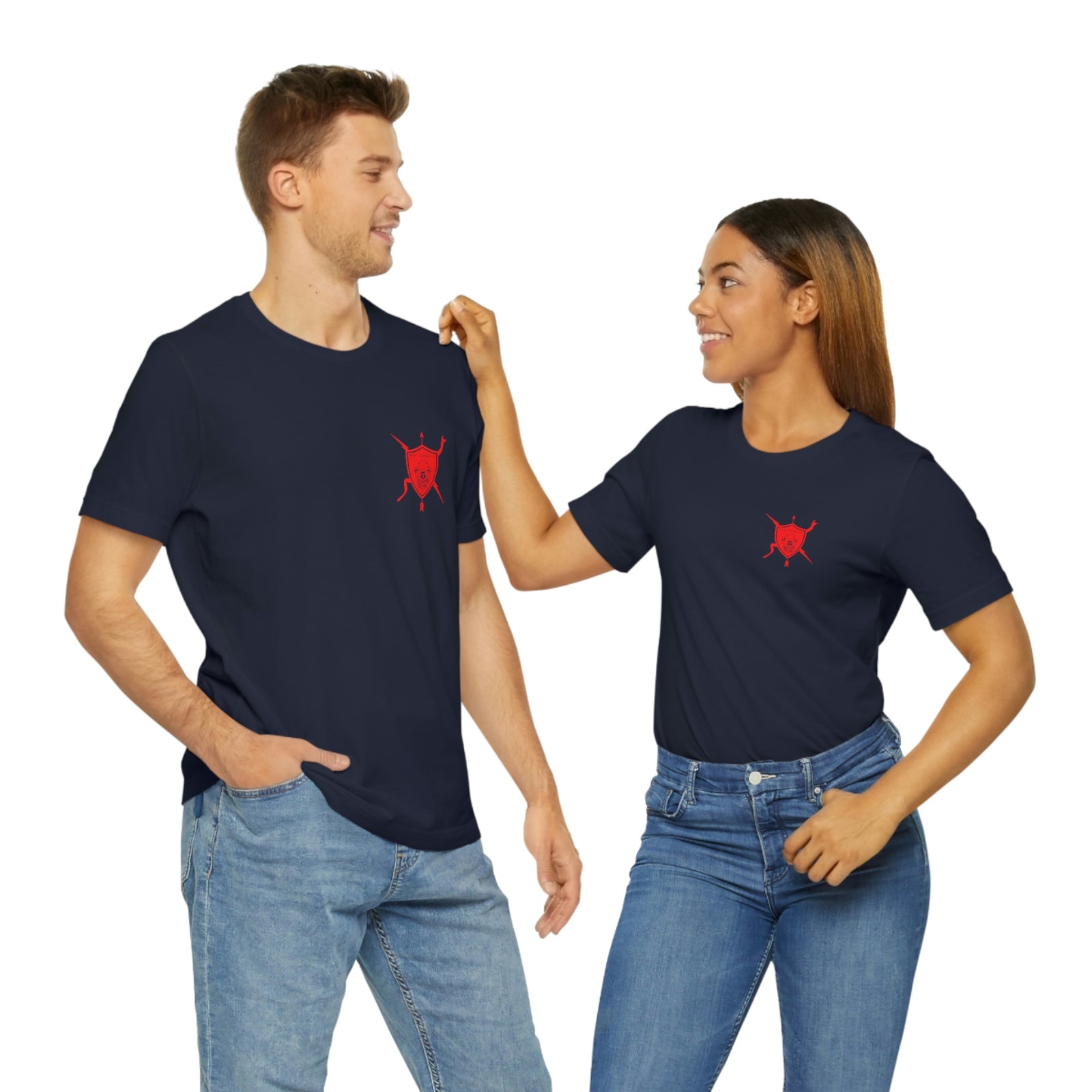 K9 Heart Playing Card T-Shirt