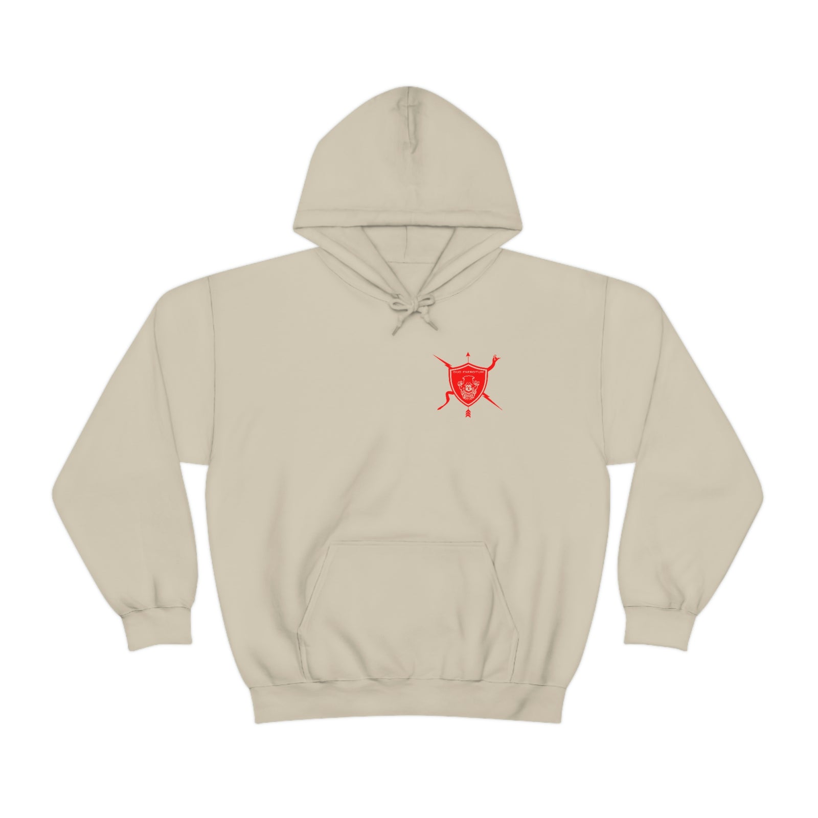 K9 Spade Playing Card Hooded Sweatshirt
