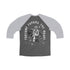 Fortune Favors the Brave Cowboy Tri-Blend 3\4 Raglan Tee