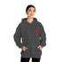 K9 Heart Playing Card Hooded Sweatshirt
