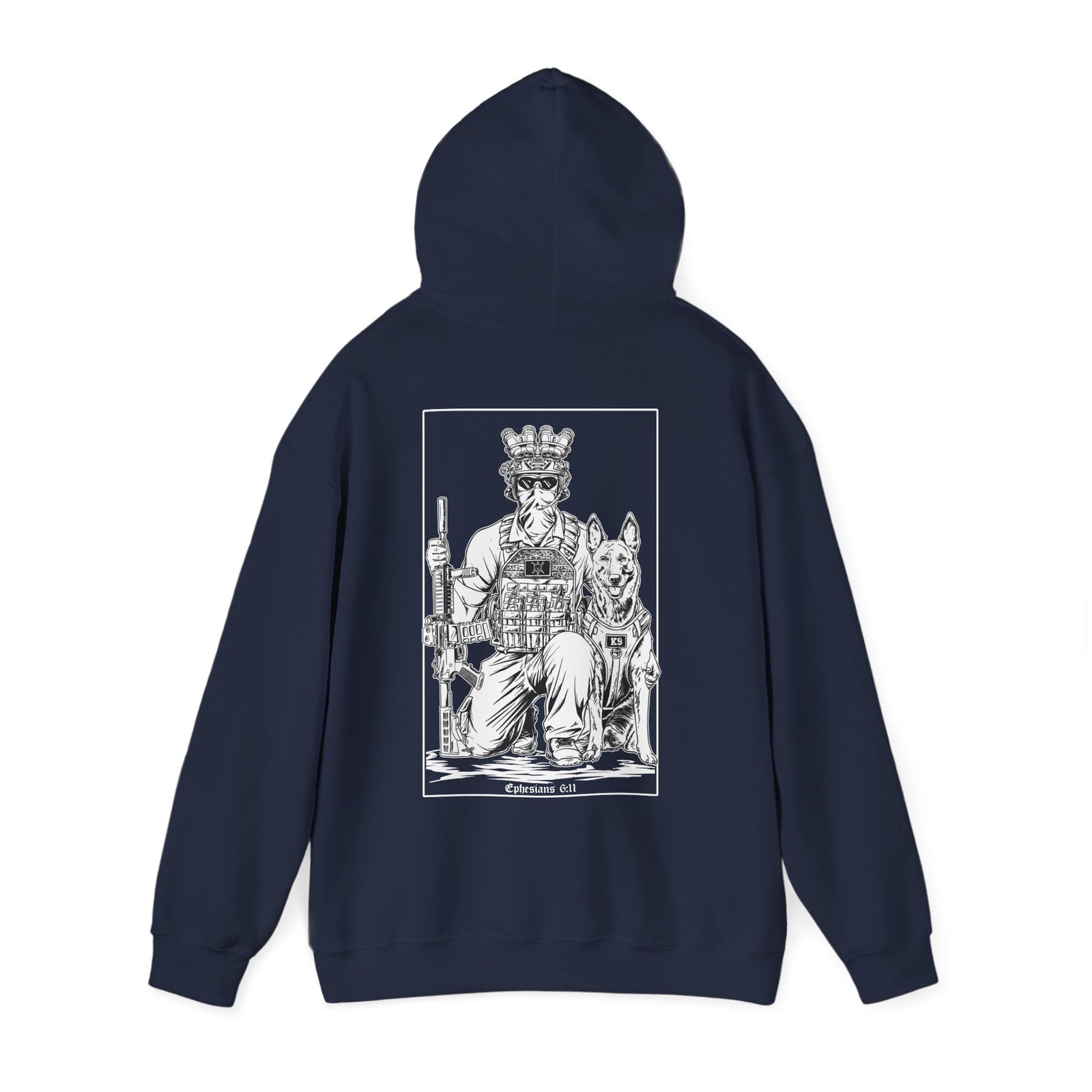 Dutch Eph. 6:11 Hoodie