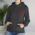 K9 Heart Playing Card Hooded Sweatshirt