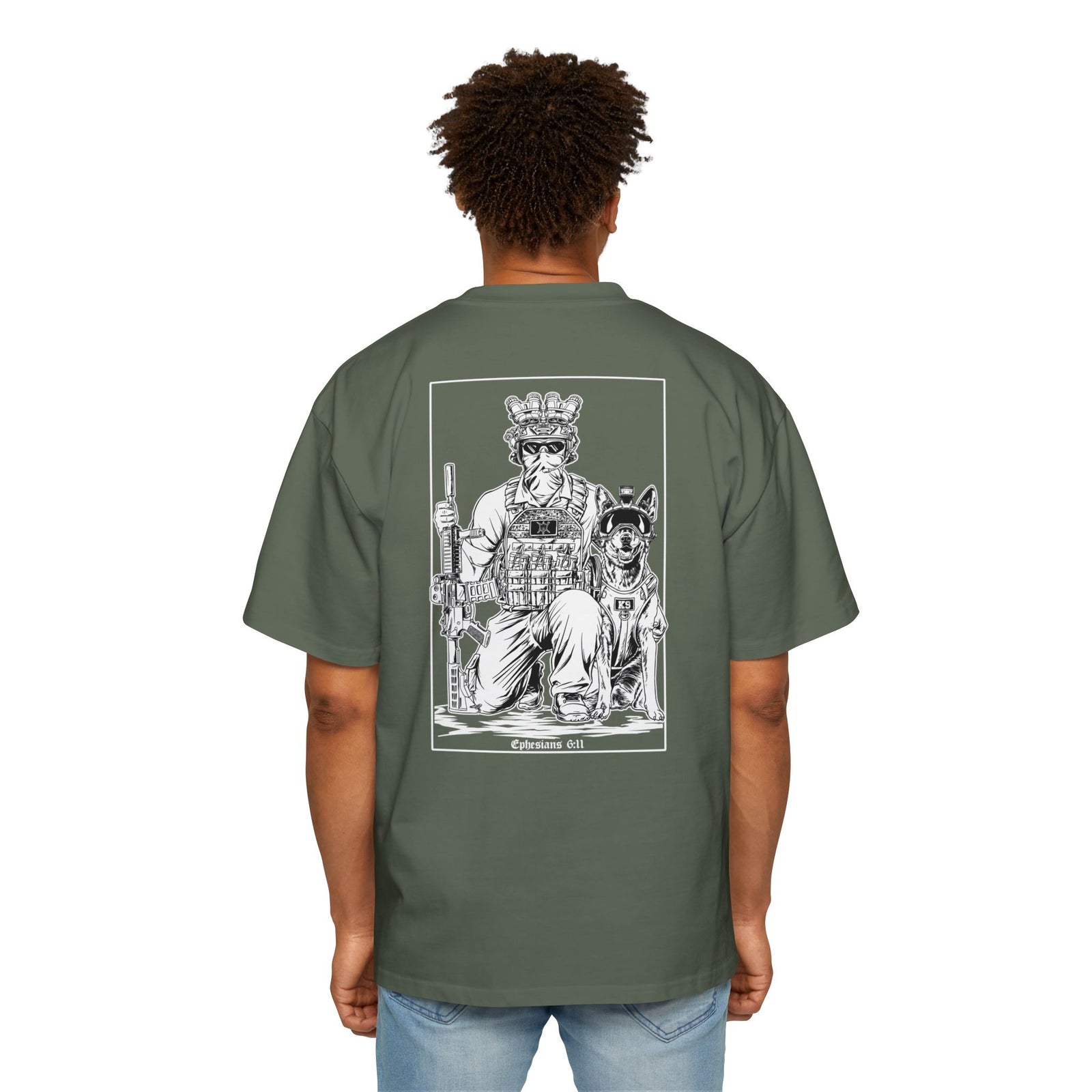 DS Dutch Eph. 6:11 Oversized T-Shirt