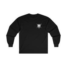 Load image into Gallery viewer, Fortune Favors the Brave Cowboy Ultra Cotton Long Sleeve Tee
