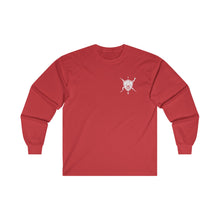 Load image into Gallery viewer, Fortune Favors the Brave Cowboy Ultra Cotton Long Sleeve Tee
