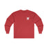 Fortune Favors the Brave Cowboy Ultra Cotton Long Sleeve Tee