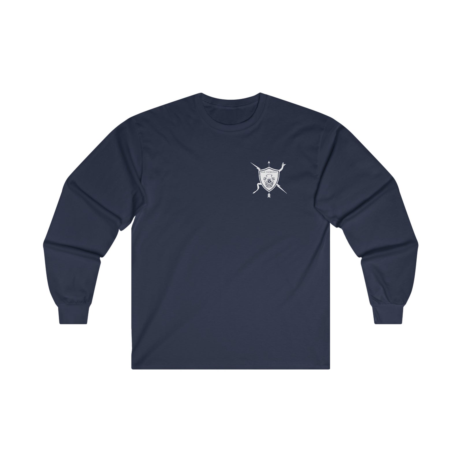 Fortune Favors the Brave Cowboy Ultra Cotton Long Sleeve Tee