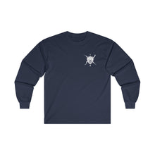 Load image into Gallery viewer, Fortune Favors the Brave Cowboy Ultra Cotton Long Sleeve Tee
