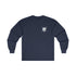 Fortune Favors the Brave Cowboy Ultra Cotton Long Sleeve Tee