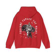 Load image into Gallery viewer, Fortune Favors the Brave Heavy Blend™ Hooded Sweatshirt
