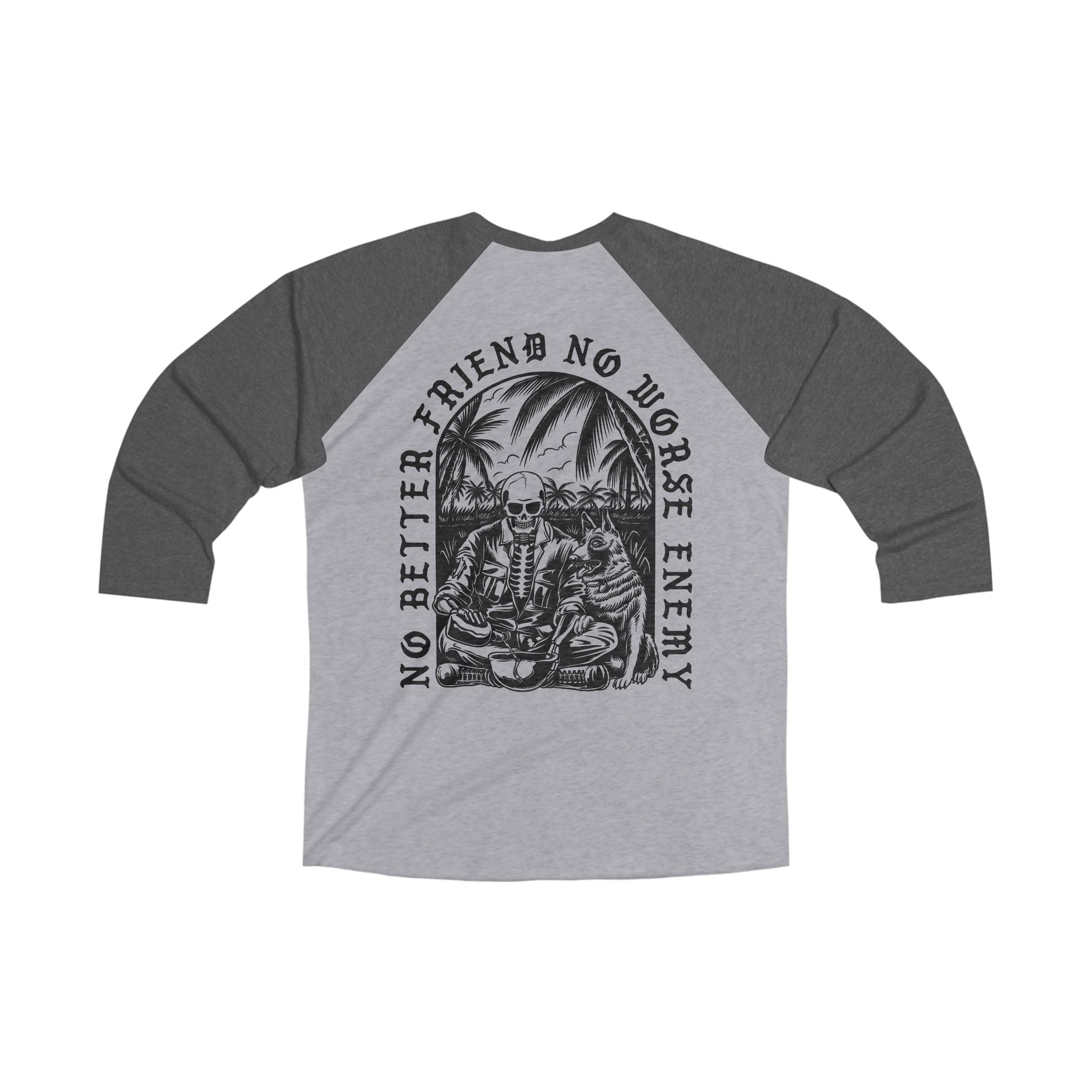 No Better Friend 3\4 Sleeve Baseball Tee