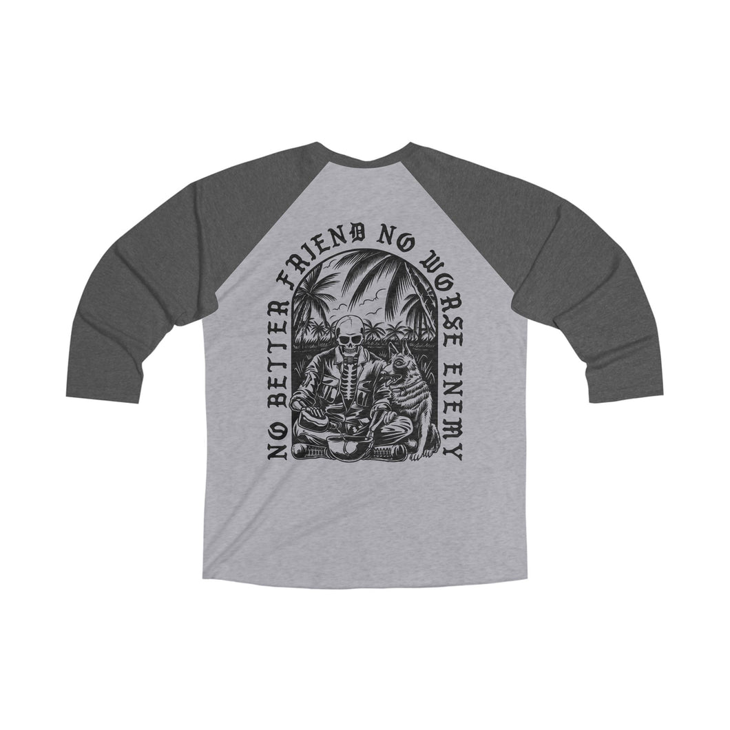 No Better Friend 3\4 Sleeve Baseball Tee